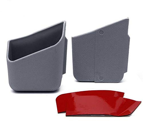 2er Set Brillenhalter Selbstklebend Brillenbox Aufbewahrungsbeutel Halter Organizer sarachen INION (2er Set GRAU) 101935