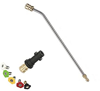 GoodLuck Lance de Remplacement d'extension de Baguette de Lave-Auto Automatique pour K2 K3 K4 K5 K6 K7 1/4Nettoyeur de gouttière de Train de roulement à Connexion Rapide