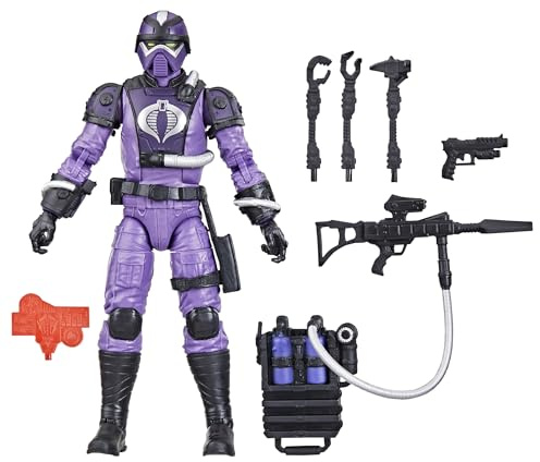 G.I. Joe Classified Series #117, Techno-Viper, Sammelfigur 15,2 cm, Actionfigur mit 8 Zubehörteilen