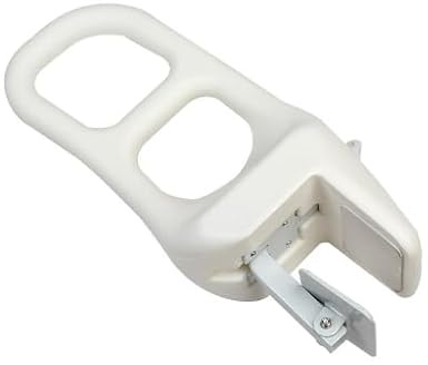 White Bath Grab Rail, Adjustable Bathtub Grab Armrests, Safety Shower Handle Rail for Bathroom Elderly Handicap Disabled Fits