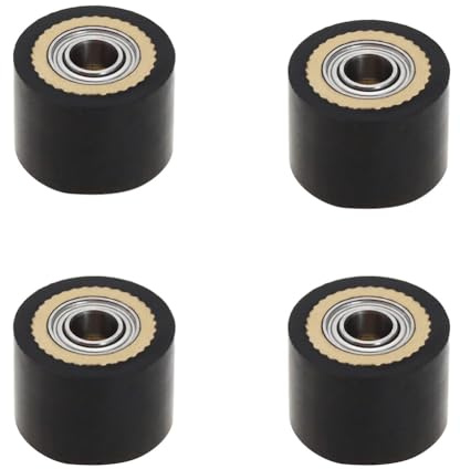 Comphic 4 Stück Andruckrolle 4 X 10 X 14 mm Plotter-Schneiderolle Papiereinzugsrolle für Mimaki CG-Serie Schneideplotter CG-61 CG130FX