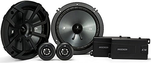 Kicker 43CSS654 CSS65 6.5-Inch Component System with .75-Inch tweeters, 4-Ohm