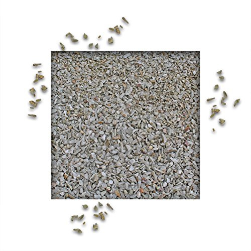 Kieskönig 25 kg Splitt Quarzit Grau Ziersplitt Deko Dekoration Splitt Zierkies Fugensplitt Körnung 2/5 mm