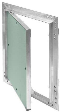 Plasterboard Access Panels with Aluminium Frame Inspection Hatch Revision Door All Size (KRAL - 3 (200 X 250))