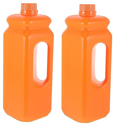 ABOOFAN 2pièces Cruche Plastique avec Bouchons Seau Étanche pour Stockage Liquide avec Poignée Ergonomique
