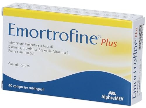 EMORTROFINE PLUS 40 compresse - Integratore alimentare per i disturbi emorroidali