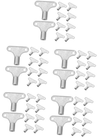 NUOBESTY 50pcs Radiator Key Heater Bleed Key Radiator Vent for Efficient Air Bleeding