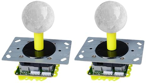 Pack De 2 Contrôleurs Joystick Jeu Installation Facile Construction En Métal Et Plastique Pour Plusieurs Consoles Jeux Accessoires Jeu Multijoueurs