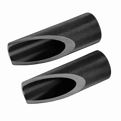 Fockety 2st Motorcykelfotstöd Hållbara Aluminiumpinnar Passar för Ruckus Riders Svart, Silver (Svart)