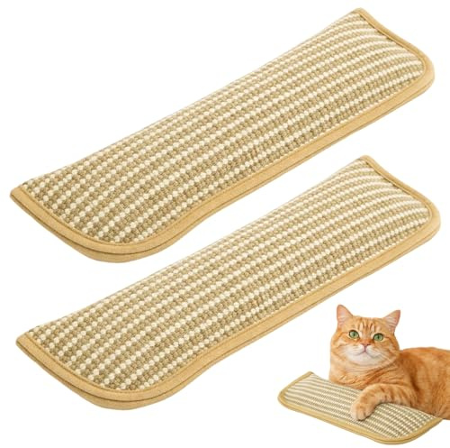 2 PCS Cat Pillow, Catnip Pillow for Cats, Catnip Kicker Pillow, Catnip Pillow Feething Relax for Kittens and the Big Cats, Furniture Protection Training and Interactive Play, 28.5 cm by 8.5 cm Size