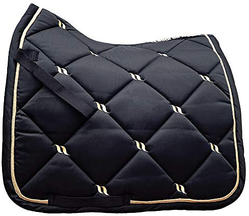 Back on Track Dressurunterlage Night Collection, schwarz, Horse