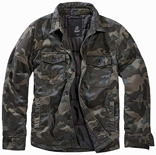 Brandit Jacke Lumberjacket Dark Camouflage-XL