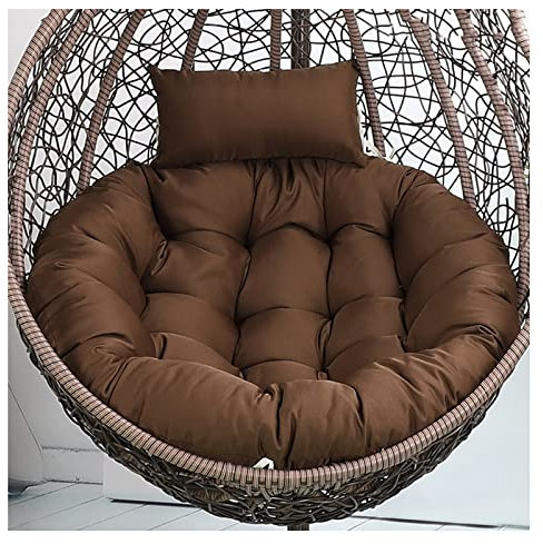 Hängesessel Kissen, Sitzkissen für Hängesessel, Hängestuhlkissen, Schaukelstuhl Auflagen, Hängekorb Rund Sitzkissen, Polster für Rattan Hängesessel, Hängestuhl, Schwingsessel, Ei-stuhl, (Color:E)