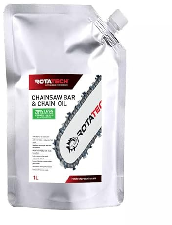 Rotatech Chainsaw Bar & Chain Oil 1L Eco-Friendly Refill Pouch