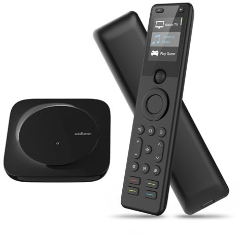 SofaBaton X1 Universal Remote with Hub and App - All-in-One Smart Remote Control Compatible with Sony, Samsung, LG, Alexa for Seamless Home Theater Control