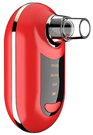 Skin Tag Removal Pen, 3 Lägen Mini Pore Vacuum Elektrisk Pormaskborttagningsmaskin Pormaskborttagare Hud Djuprengörande Porer Dammsugare(röd)