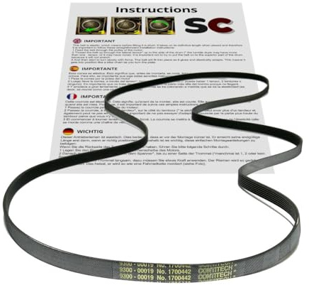 SC - Poly-V-Antriebsriemen 1700442 für Wäschetrockner