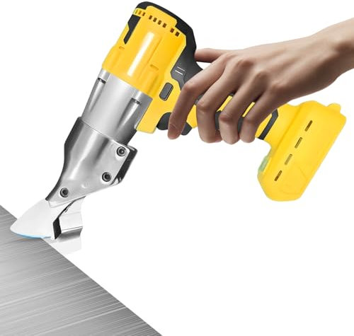 Kabellose elektrische Schere, kompatibel mit 20-V-Batterie, bürstenlose elektrische Stoffschere, Elektroschneidewerkzeug für Stoff, Teppich, Leder, 2500 U/min, 300 Nm (Batterie nicht im Lieferumfang