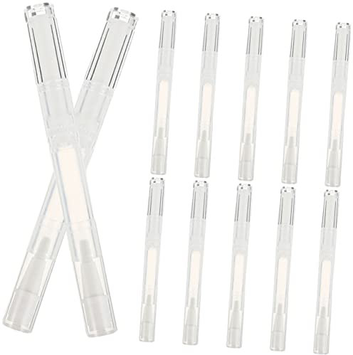 VALICLUD 12 Pezzi Penna Vuota Per Olio Unghie 3ml Riempibile Design Anti-goccia Adatta Per Viaggi Olio Nutriente Per Unghie Lucidalabbra Profumo e Altri Cosmetici