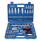 GeDi - Set Chiavi a Bussola 108 Pezzi con Cricchetto 1/4 e 1/2, Valigetta Portatile, Acciaio Cromo Vanadio Cr-V, Prolunghe, Inserti e Adattatori – Kit Attrezzi Meccanico per Auto e Casa