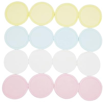 IMIKEYA 8Stücke Wiederverwendbare Baumwoll Make Up Pads mit Netzbeutel Waschbare Reinigungspads für Gesichtsreinigung für Empfindliche Haut für Reisen
