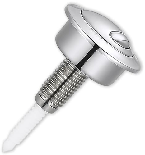 Toilet Flush Button, Push Button Toilet Flush Replacement for Quick Bathroom Repairs, Durable Toilet Button Flush Replacement, Easy DIY Installation