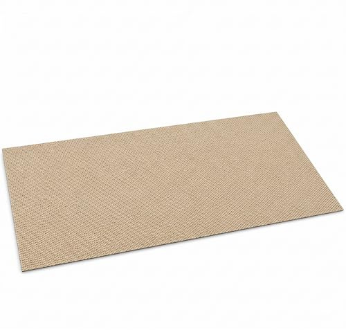 Floordirekt Schmutzfangmatte Beige 80x100cm Hong Kong Pro – rutschfeste Sauberlaufmatte mit TPE-Rücken, robuste Türmatte für Eingangsbereich, Flur & Gewerbe
