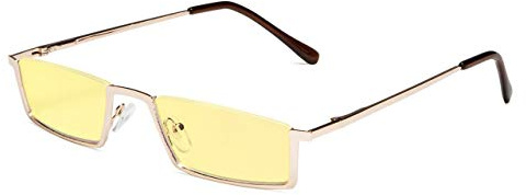 Eyekepper Blau Lichtt Blockierung Brille Halbrand Computer Lesebrillen Gelb Getönte Linse Lesebrille (Gold, 1.50)