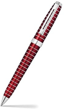 Sheaffer Prelude Kugelschreiber (Strichstärke M, Schreibfarbe: Schwarz) Rot-Lack
