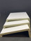 Coprifilo in legno rivestito in laminato Rovere Sbiancato larghezza 90 mm- Mostrine per porte