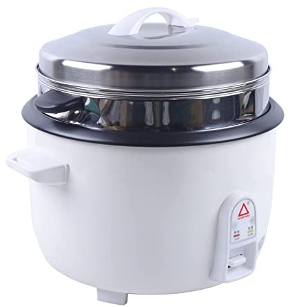 oUyOo Cuiseur À Riz Commercial Cuiseur Vapeur 13L Multi Cuiseur Cuiseur À Riz Électrique Antiadhésif Réchauffeur De Riz avec Cuiseur Vapeur 220 V