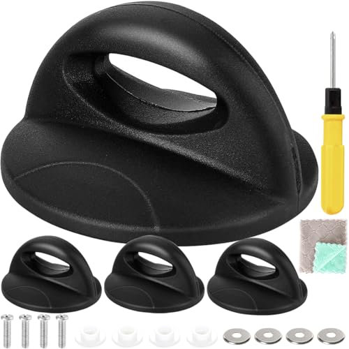 EATBALE Pot Lid Handle, Universal Kitchen Lid Knob Replacement Parts, Heat Resistant Pot Pan Lid Holding Knob Handle for Kitchen Cookware Casserole Kettle Glass Pot Pan Saucepan (4Pcs)