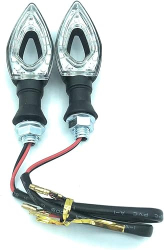 SQUADO Indicatori Di Direzione Universali Frecce A LED Impermeabili Per Moto direzione lampeggiante 12v 2 pezzi