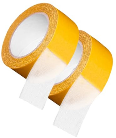 Doppelseitiges Klebeband 2 Rollen Gold Papier Tape Stark Haftend