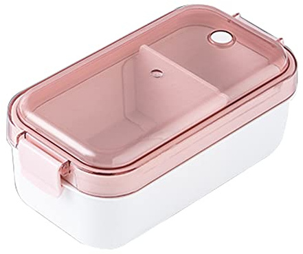 Contenitore per il Pranzo Contenitore per il Pranzo in ABS Sigillato Piccolo Box per Frutta Asilo (PINK)