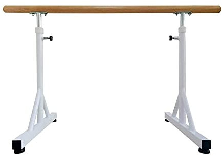 Haushaltstanzstange, professionelle verstellbare Übungsstange, Ballettstange, Beinpresse, Stockausrüstung für Kinder und Erwachsene (Farbe: Weiß, Größe: 1 m)