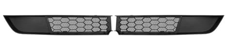 Bandes de Calandre Grille de protection anti-insectes en ABS pour grille d'aération avant, compatible avec les accessoires Tesla Model Y 2025 Calandre(Style B)