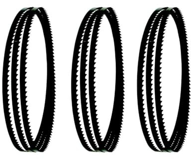 3 hojas de sierra cinta carbono 2240 x 9,35 0,5 mm, 4/6/10/14 TPI(4 TPI)