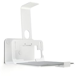 Vogel's Sound 3205 Universelle Lautsprecher Wandhalterung, Max. 6,5kg, Bis zu 10° neigbar, Schwenkbar bis zu 70° (Links/rechts), geeignet für Sonos Five & Play:5, Weiß, 1 Halterung