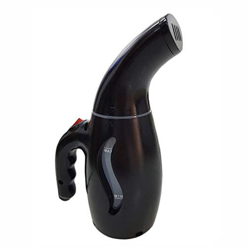 Tbslee Portátil Handheld Planchas De Vapor Verticales para Casa/Viaje/Negocio 800W Planchas De Vapor Verticales para Viaje Prensas De Planchado (Blanco Y Negro),Black