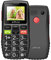 artfone C1 Black 2G GSM,Big Button Mobile Phone, Unlocked Senior Mobile Phone with SOS, Big Battery 1800mAh,USB Type C,Three Side Buttons More Easier.