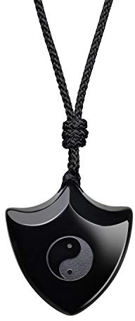COAI Ritter Schild Anhänger aus Edelstein mit Gravur