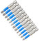 Wincal Magnetic Screwdriver Bits Set, 12Pcs S2 Steel Electric Screw Driver Bits PZ1, PZ2, PZ3, PH1, PH2, PH3, Magnetic Screw Driver Tool Accessory