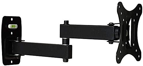 Soporte de TV, trípode de Pared de TV de Acero Inoxidable Resistente para la mayoría de los televisores de 32-55 Pulgadas, Soporte de gabinete de Pared de TV de hasta 15 kg de Altura de inclinación