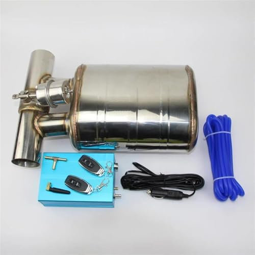 DZSFDGDDFGD Endrohre Auto Außen Montiert Auspuffrohr Vakuumventil Auspuff Schalldämpfer 51/63/76mm Schalter Auspuff Sound Für E90 Für E46 Auspuffblenden(70mm 2)