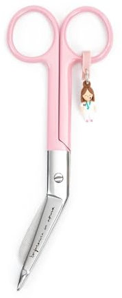 Enfermera en apuros Tijeras Pico Pato - Rosa, Silicona, Metal