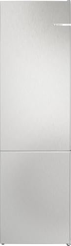 Bosch KGN392LAG Serie 4, Frigorifero combinato da libera installazione, Total No Frost, VitaFresh XXL: Spazio extra-large per i tuoi cibi freschi, PerfectFit, Luce LED, Acciaio, 203 x 60 cm