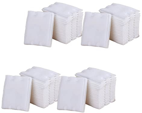 PACKOVE 222pezzi Dischetti di Cotone per Struccante Viso Monouso per Rimuovere Trucco Smalto e Applicare Tonico Gel Lozione Pratici e Trasportabili