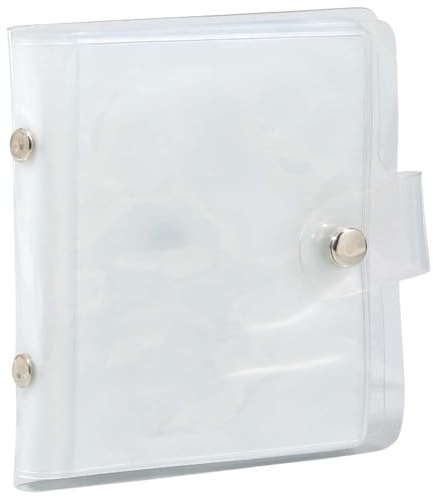 SOFPLATE 2 paquete de 36 bolsillos Mini Álbum de Fotos Polaroid de 4x3 pulgadas PVC Transparente Rectangular Carpeta de Fotos Instax Almacenamiento para Tarjetas Fotográficas Instax Cámaras Digicuento