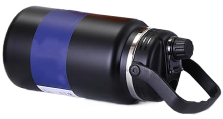 Edelstahl Trinkflaschen, Sportflasche Edelstahl, Auslaufsichere Tragbare 4 Liter Flasche für kalte Getränke für Outdoor Sport Reisen Schule Camping Fitnessstudio sowie Radfahren